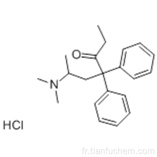 (+ -) - HYDROCHLORURE DE MÉTHADONE - DEA CAS 125-56-4